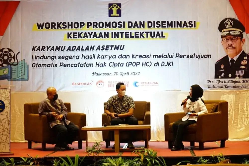 Kemenkumham Sulsel Ajak Anak Muda Lindungi Kekayaan Intelektual