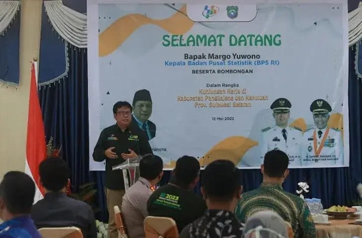 Kepala BPS Canangkan Desa Cinta Statistik Di Kabupaten Pangkep