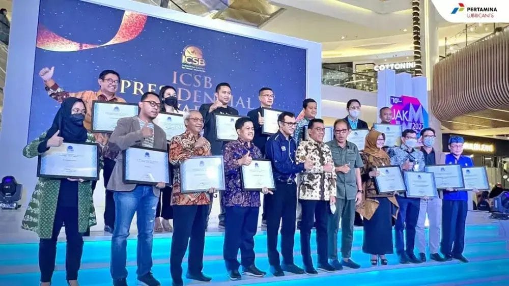 Dukung Pengembangan UMKM, 17 Perusahaan-Lembaga Raih Penghargaan ICSB Award 2022
