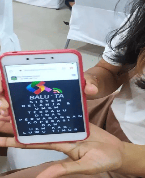 Wujudkan UMKM Luwu Timur Go Digital Dengan Aplikasi BALU’TA