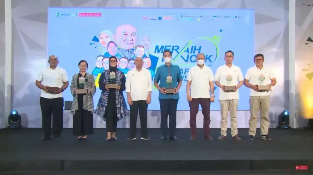 ABDSI Terima Penghargaan Kemenkop UKM Implementing Partner Terbaik Garda Transfumi