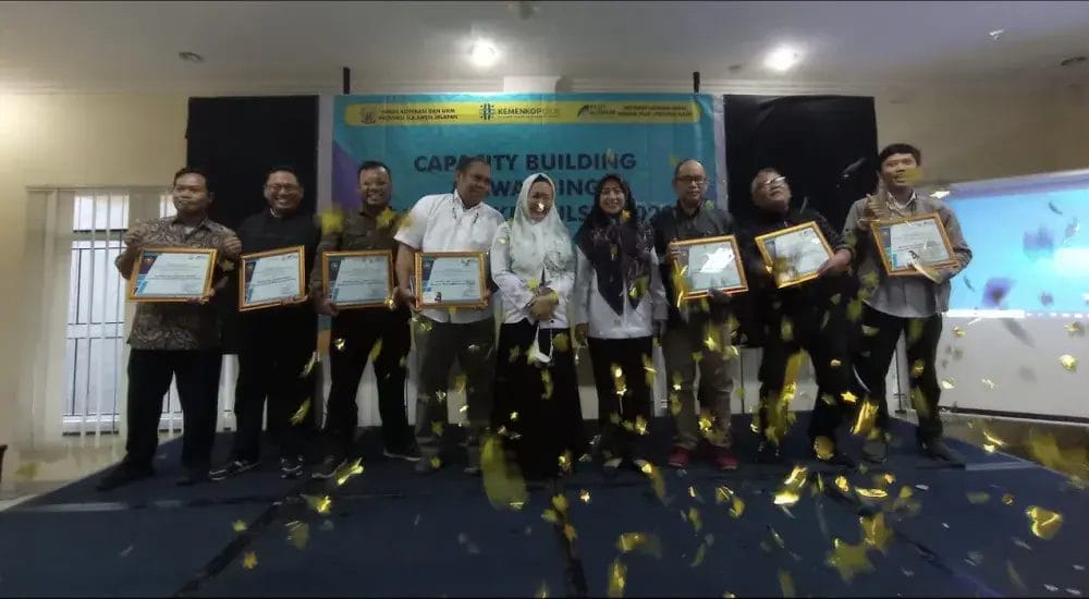 Apresiasi Konsultan dan UMKM, PLUT Sulsel Gelar Awarding 2022