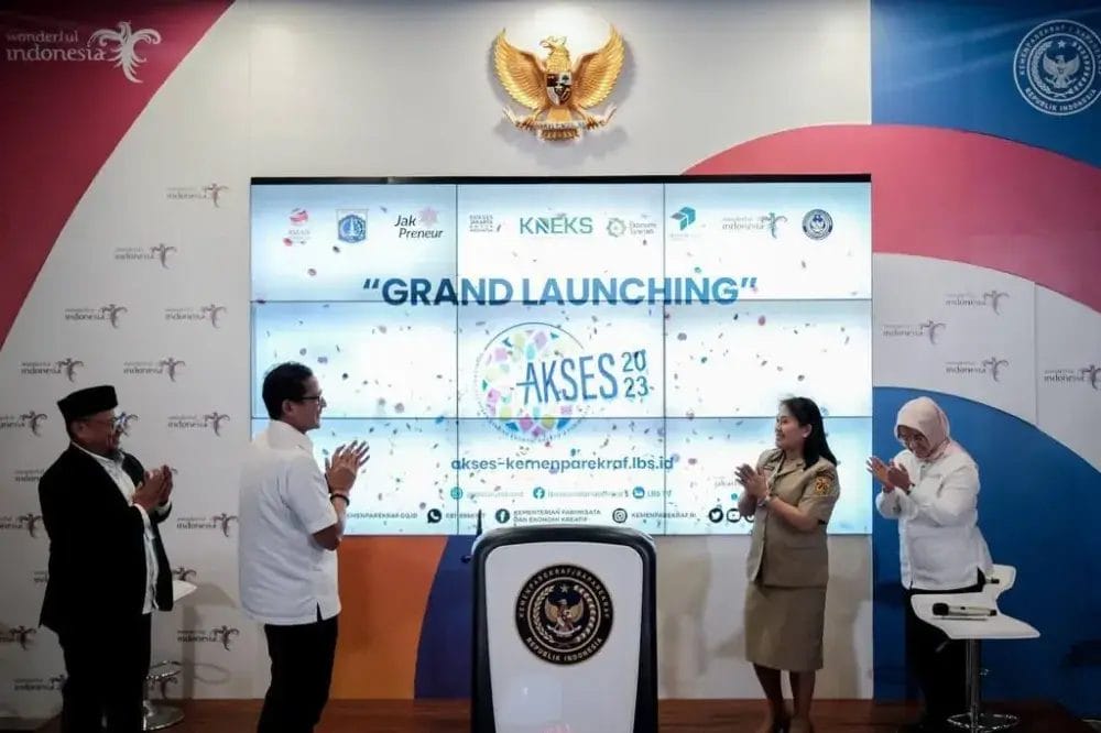 Kemenparekraf Luncurkan “AKSES 2023” Beri Kemudahan UMKM Peroleh Pembiayaan