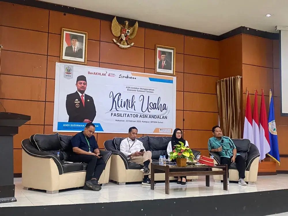 Pacu Kapasitas SDM Fasilitator, BPSDM  Sulsel Gelar Klinik Usaha Fasilitator ASN Andalan