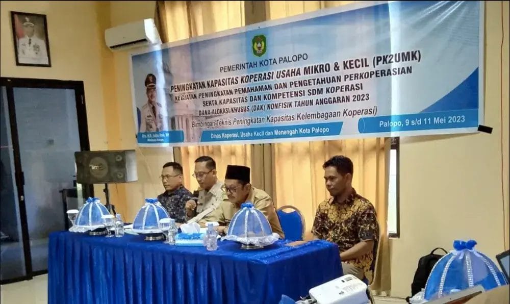 Diskop UKM Kota Palopo Pacu Kapasitas Kelembagaan Koperasi