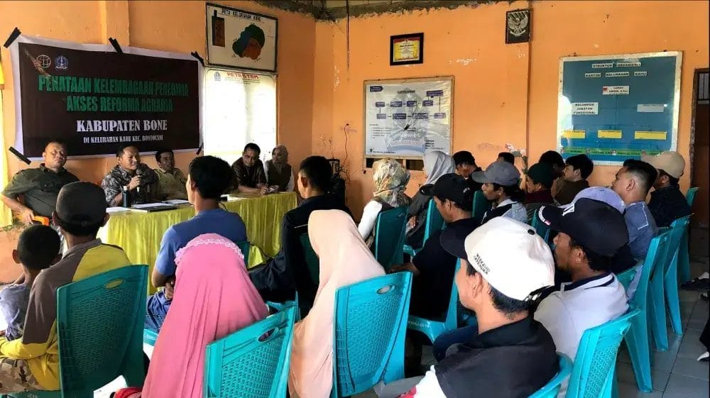 Konsultan PLUT Sulsel Dampingi Penerima Akses  Reforma Agraria Kab. Bone