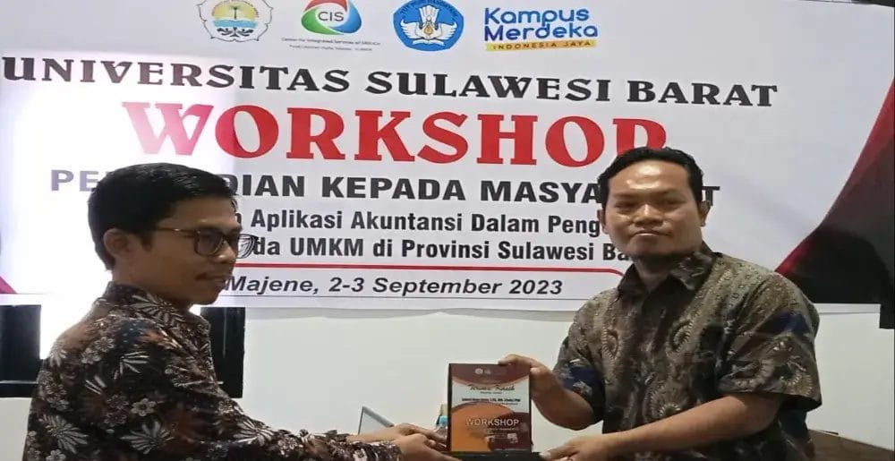 Berdayakan UMKM, Prodi Akuntansi Fekon Unsulbar Gelar Workshop Pengabdian Masyarakat