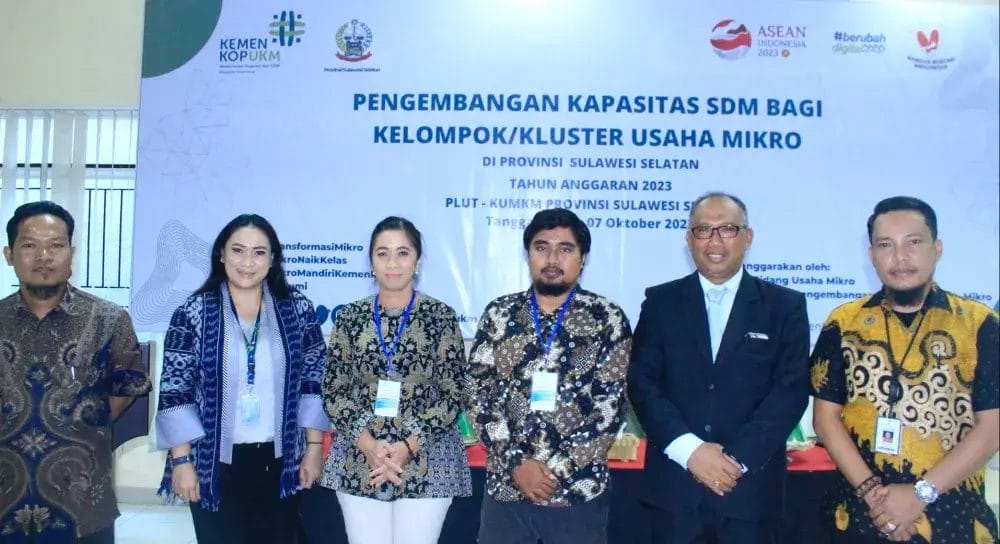Asdep Pengembangan Kapasitas Usaha Mikro Pacu SDM UMK Binaan PLUT Sulsel