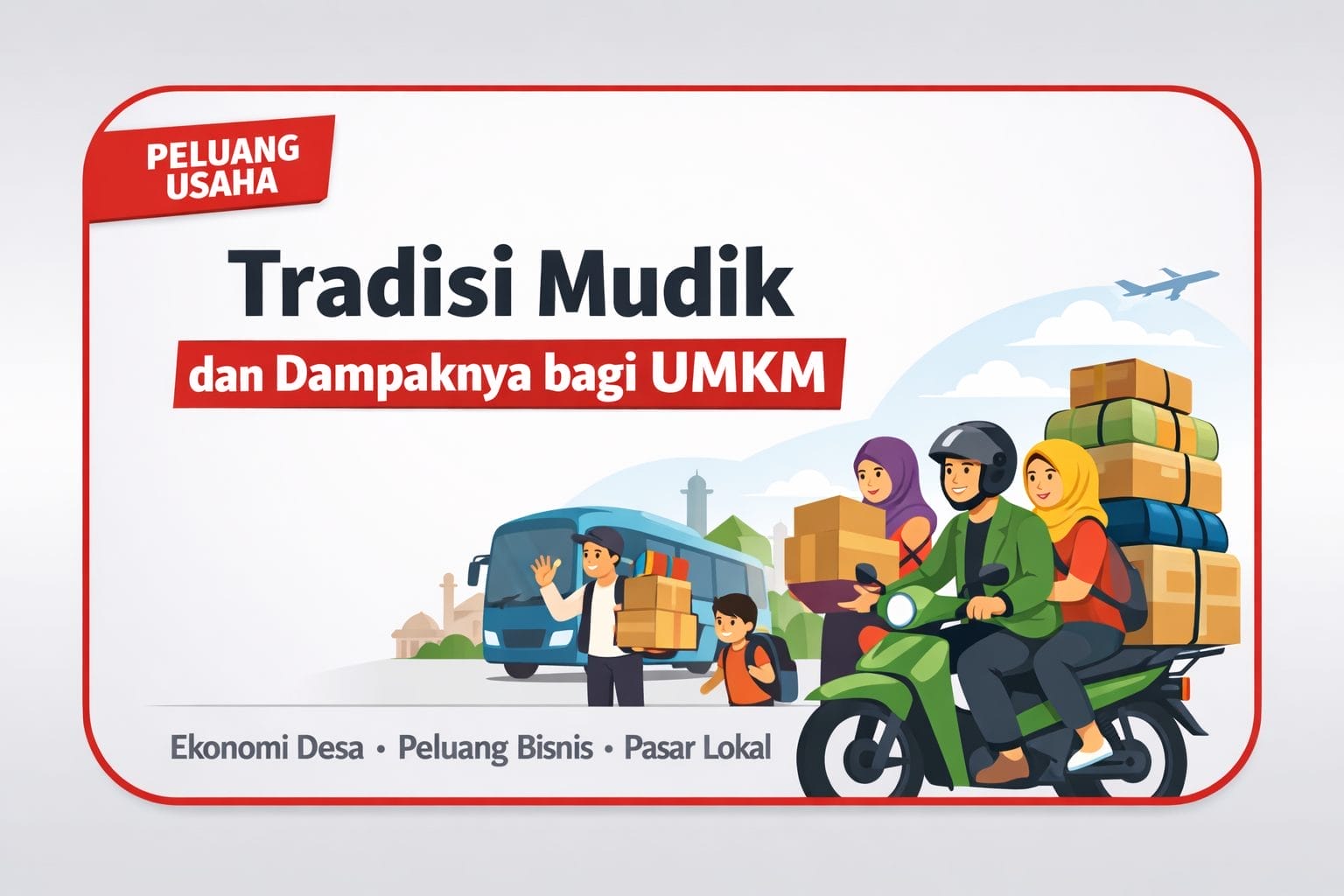 Tradisi Mudik dan Dampaknya bagi UMKM