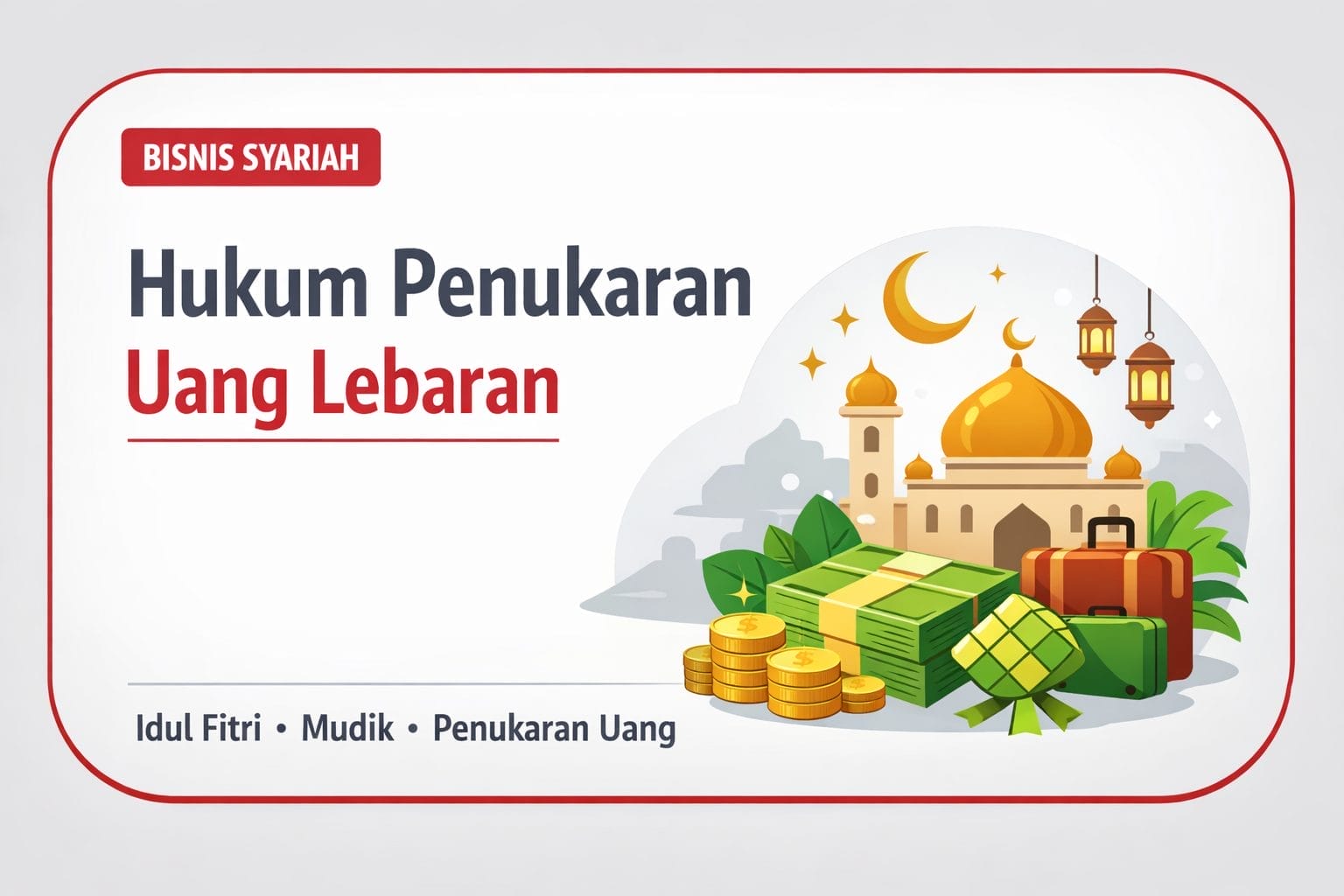 Hukum Penukaran Uang Lebaran